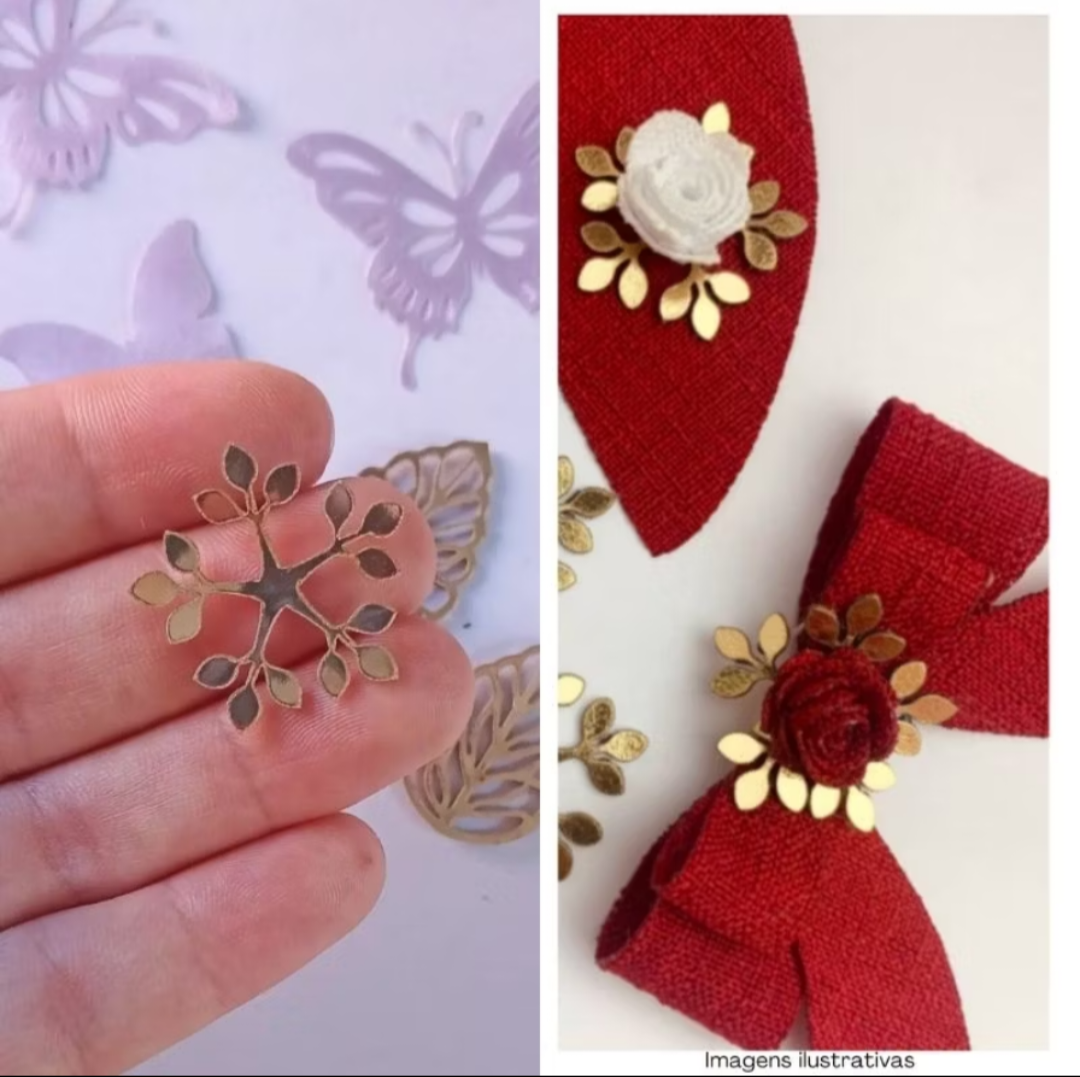 M39 - Aplique Miolo para Flor - 10 unidades